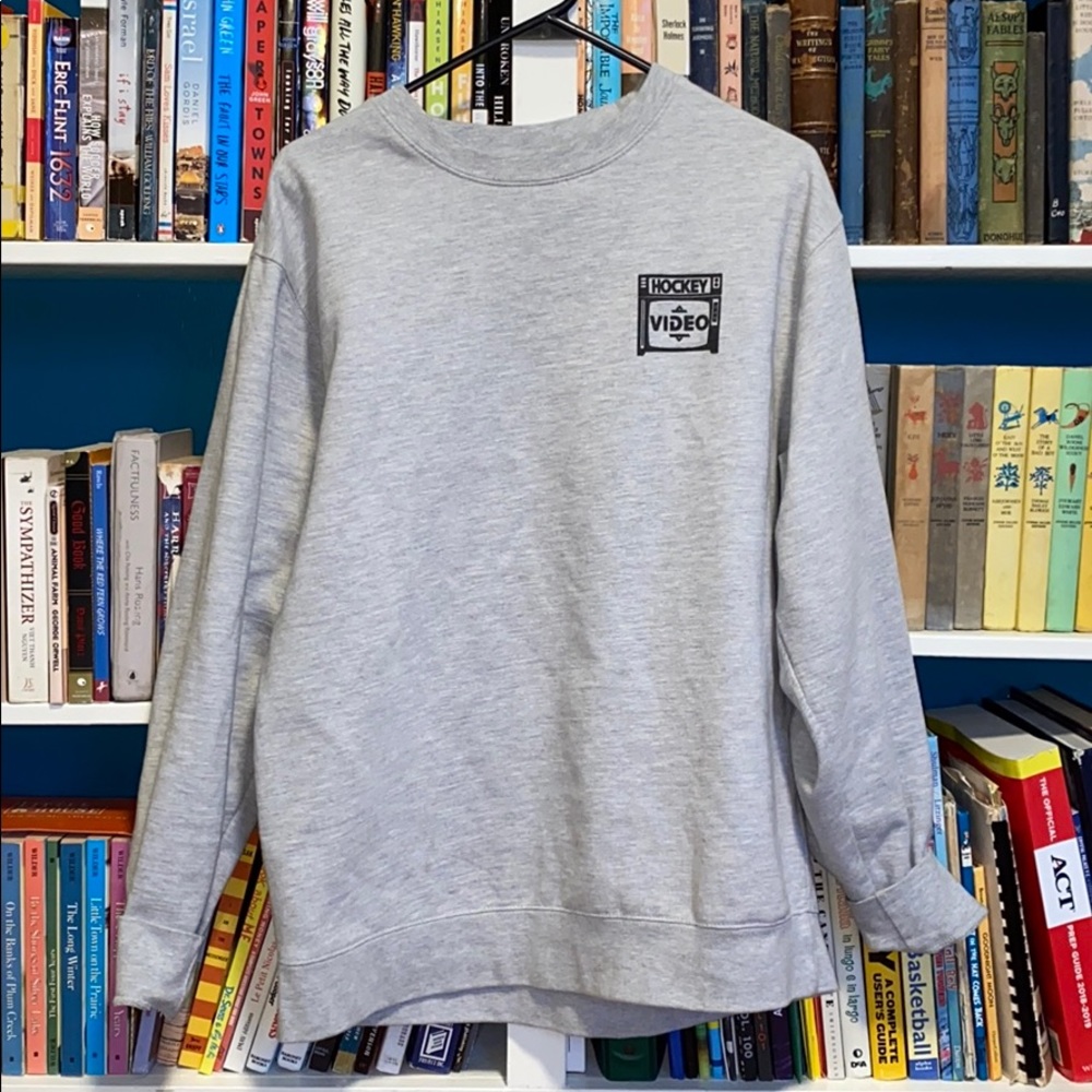 Hockey (Eyes Without a Face) Gray Sweater